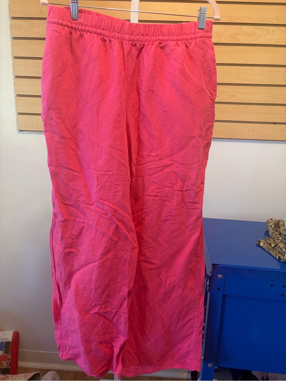 H&M Bright Pink Wide Leg Pants